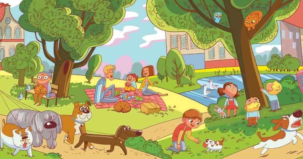 Това е задача, която само няколко души могат да изпълнят: да открият лъв в парка за 6 секунди