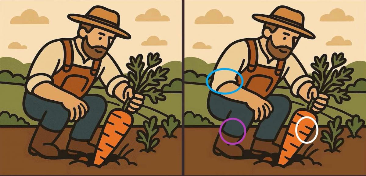 Интересен тест за интелигентност: опитайте се да откриете три разлики в снимка за 19 секунди