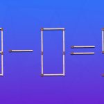 Трябва да добавите 2 съвпадения, за да получите правилно равенство: